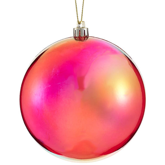 4" Shatterproof Ball Ornament – Red