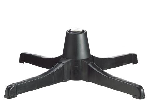 9.5"H x 25"D Rotating Christmas Tree Stand – Green (Fits 7.5' Tree)