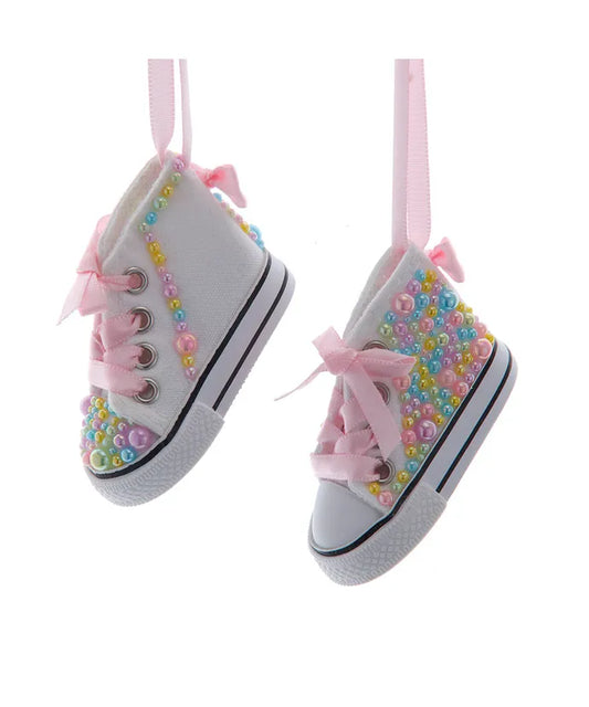 Beaded Sneaker Ornament – 3"