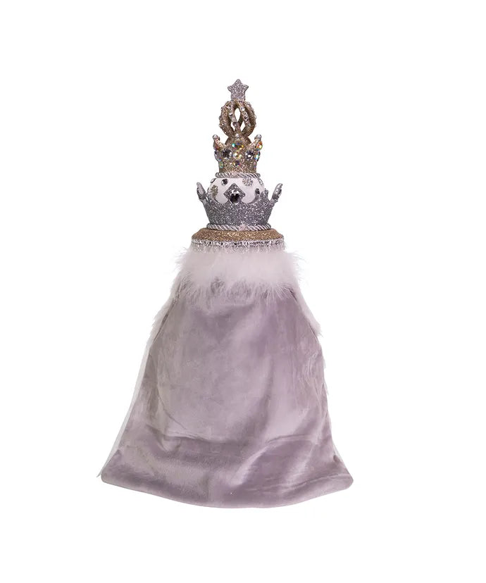 18" Hollywood Nutcrackers™ White Fur King Nutcrackers