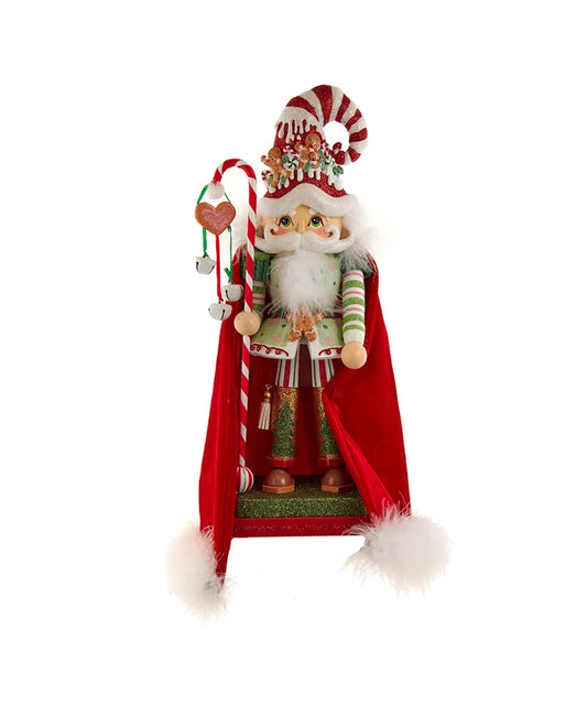 15" Hollywood Nutcrackers™ Gingerbread Candy Santa Nutcracker