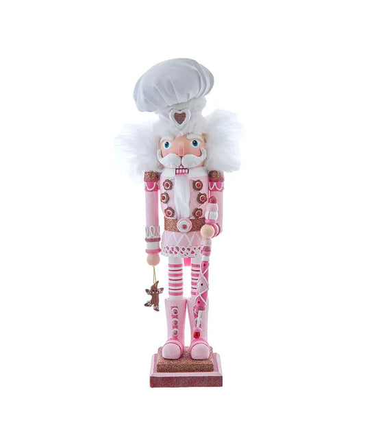 16" Hollywood Nutcrackers™ Pink Gingerbread Baker Nutcracker