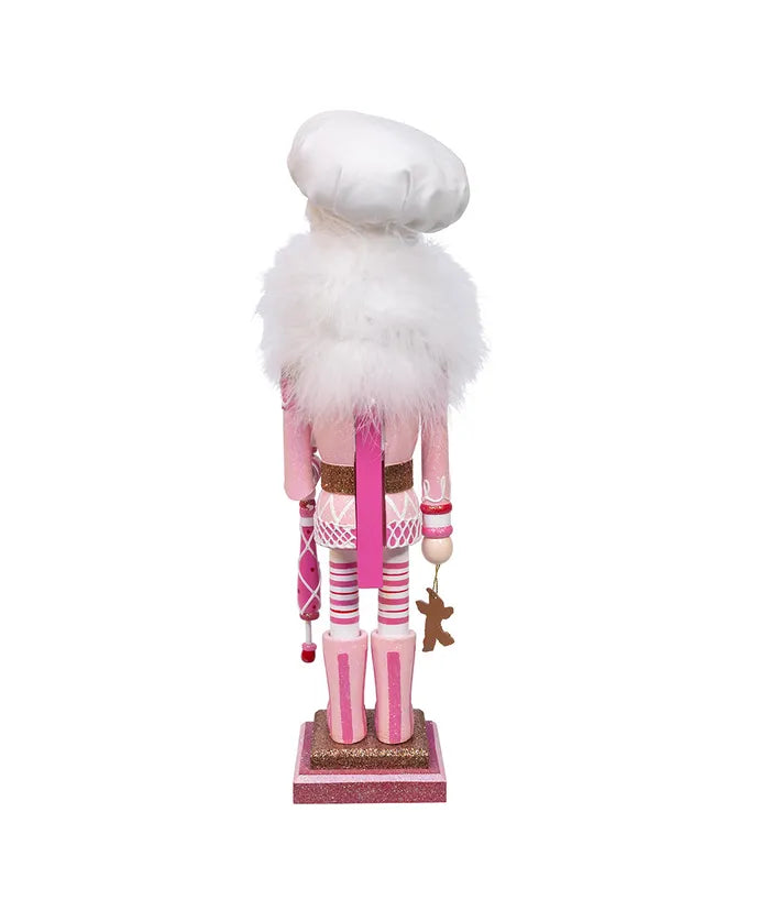 16" Hollywood Nutcrackers™ Pink Gingerbread Baker Nutcracker