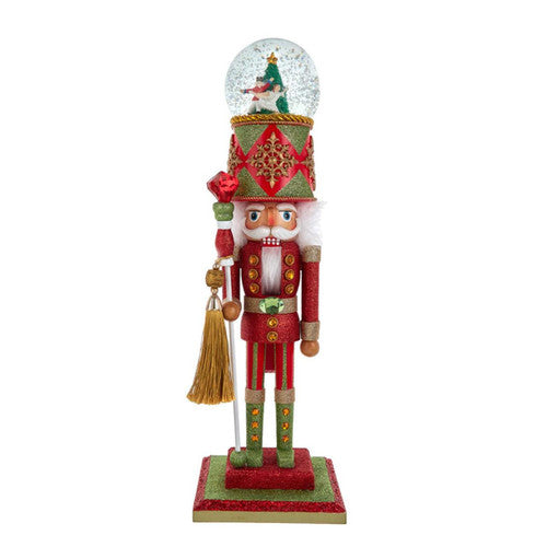 20" Hollywood Nutcrackers™ Dance of the Sugar Plum Fairy Musical Water Globe Hat Nutcracker