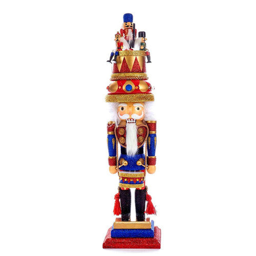 20" Hollywood Nutcrackers™ Nutcracker Music Box Hat Nutcracker