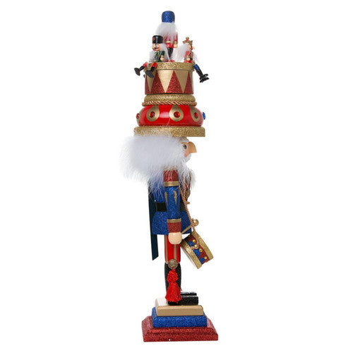 20" Hollywood Nutcrackers™ Nutcracker Music Box Hat Nutcracker