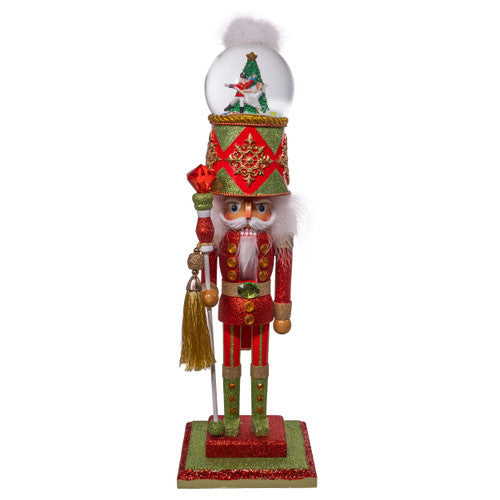 20" Hollywood Nutcrackers™ Dance of the Sugar Plum Fairy Musical Water Globe Hat Nutcracker