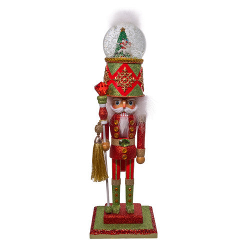 20" Hollywood Nutcrackers™ Dance of the Sugar Plum Fairy Musical Water Globe Hat Nutcracker