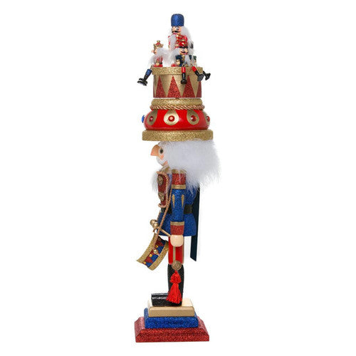 20" Hollywood Nutcrackers™ Nutcracker Music Box Hat Nutcracker