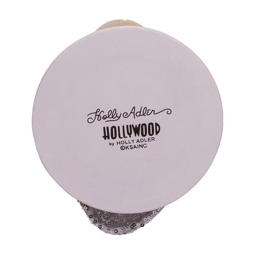 22" Hollywood Nutcrackers™ Musical Silver Snow Globe Nutcracker